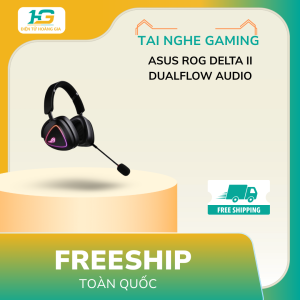 Tai Nghe Gaming không dây ASUS ROG Delta II DualFlow Audio