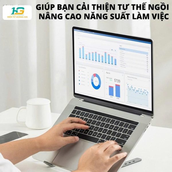 Phụ kiện nâng đỡ chống trơn trượt cho laptop - Hình ảnh 4